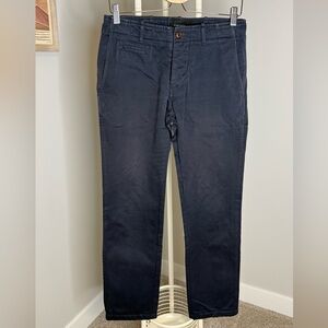 Wings + Horns Dark Navy Chino Pants